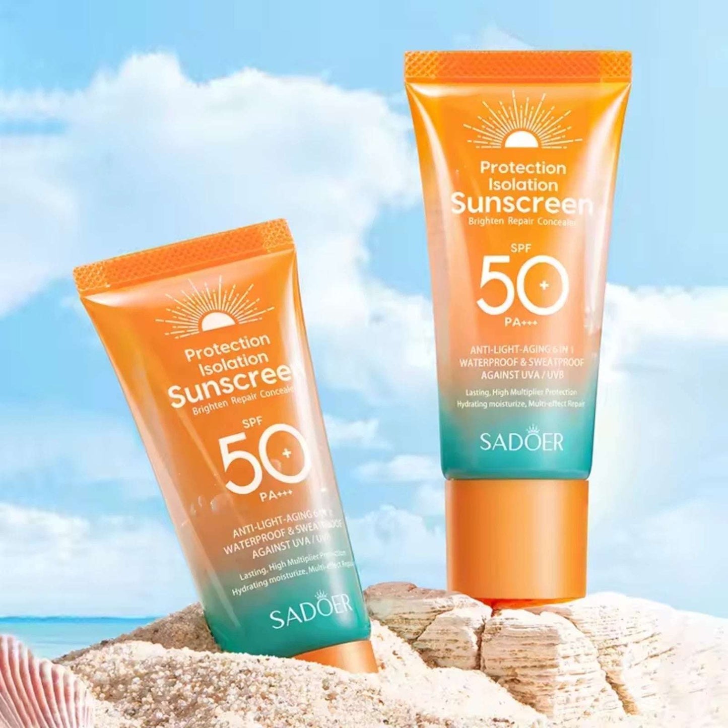 SPF 50 Sunscreen Face Cream – PA+++ Oil-Control Daily Moisturiser
